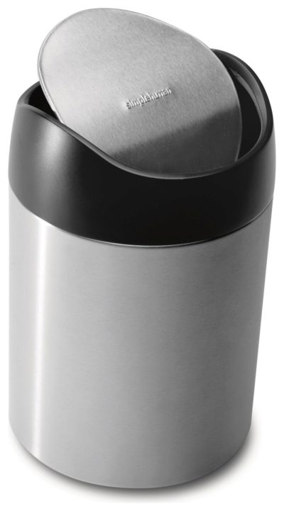 simplehuman - 15L Tabletop Bin - Silver